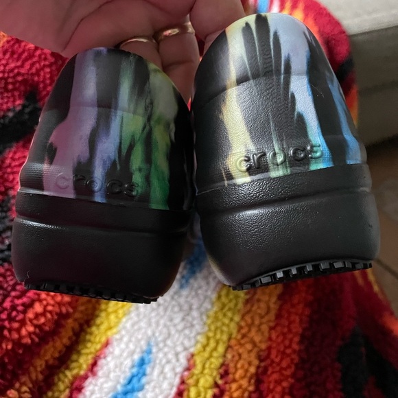 Crocs Go Work Neria pro 11 dual comfort tie dye medical nursing clogs NEW 6 - Picture 5 of 9